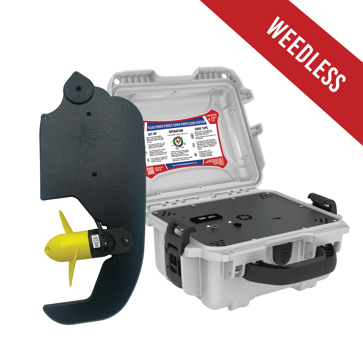 Gen 3 PRO Ductless Integrated Rudder Propulsion System for Hobie™ Kaya ...