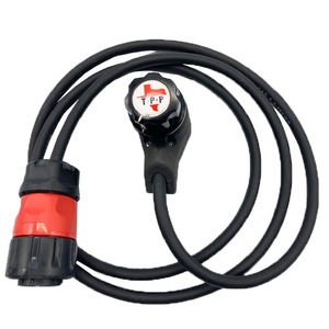 Throttle control cable w/connector