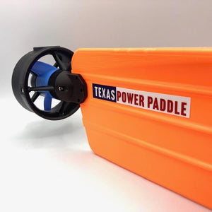 Universal Rudder Mounted Propulsion System for all Kayaks w/ steerable rudders w/o battery case