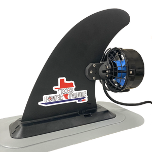Battery Rudder Universal Rudder Mounted Propulsion System for all Kayaks w/ steerable ...